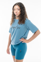 Devyn Noir Oversized Shirt Set