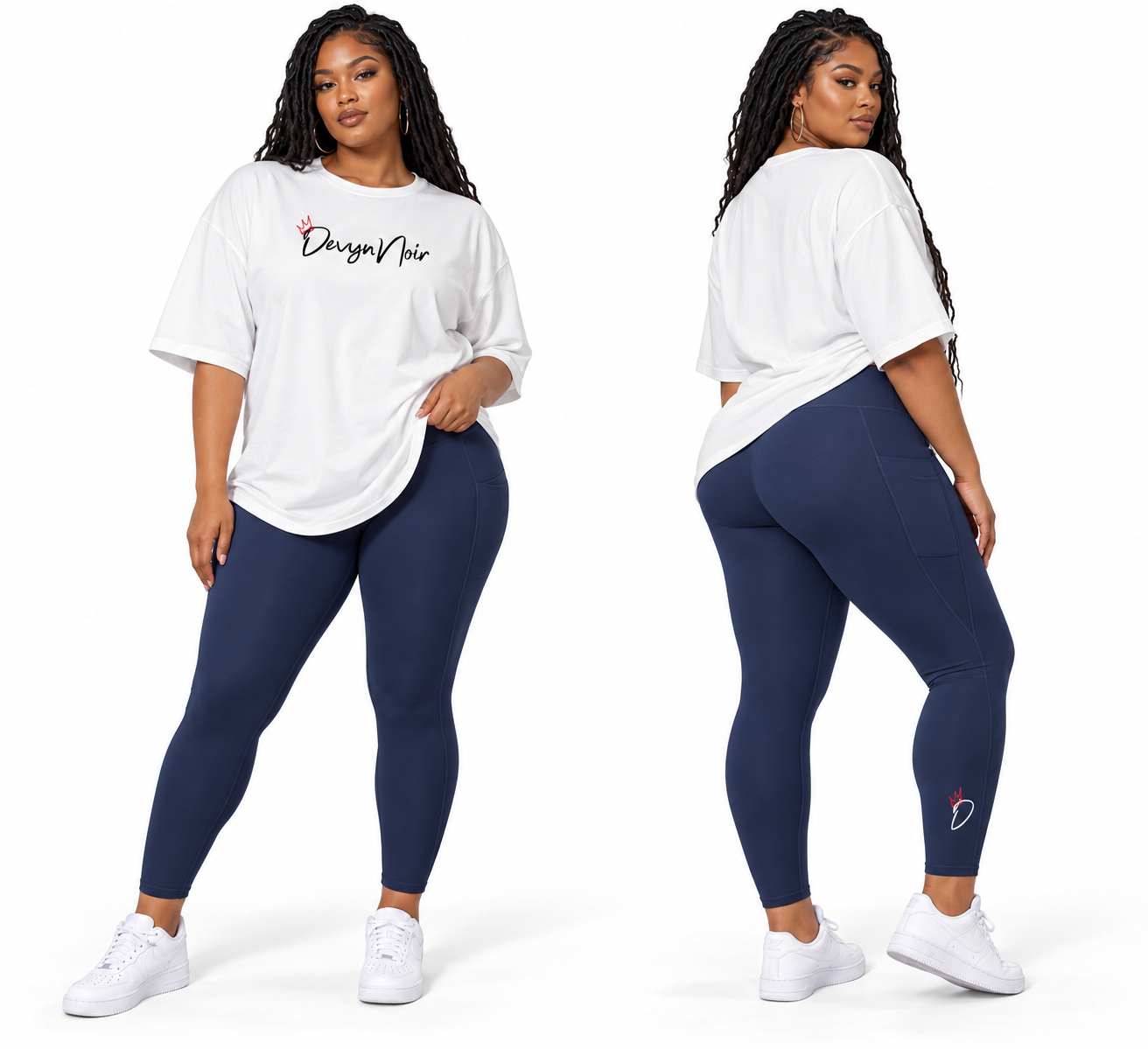 Devyn Noir Butter Soft Legging Set