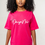 Devyn Noir Oversized Shirt Set