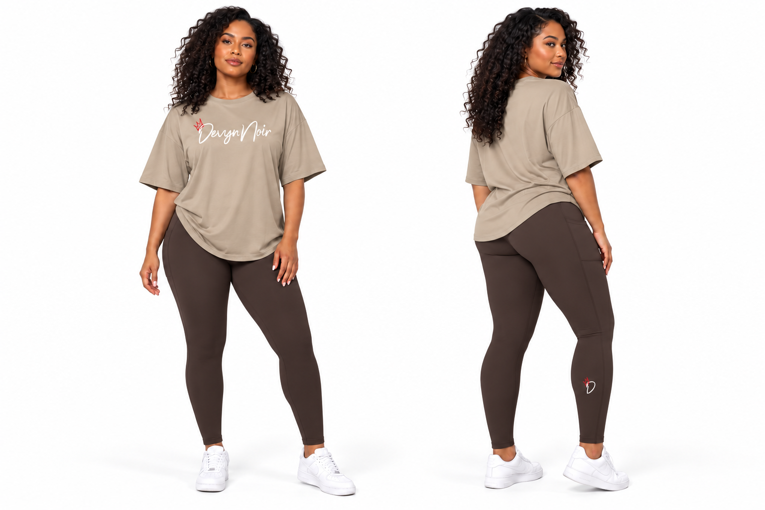 Devyn Noir Butter Soft Legging Set