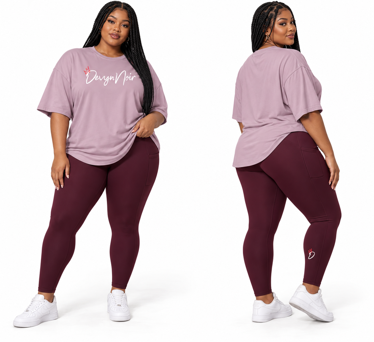 Devyn Noir Butter Soft Legging Set
