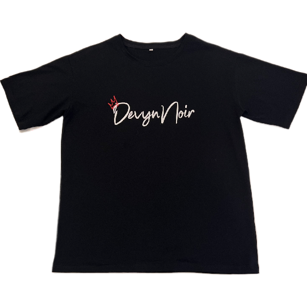 Devyn Noir Oversized Shirt Set