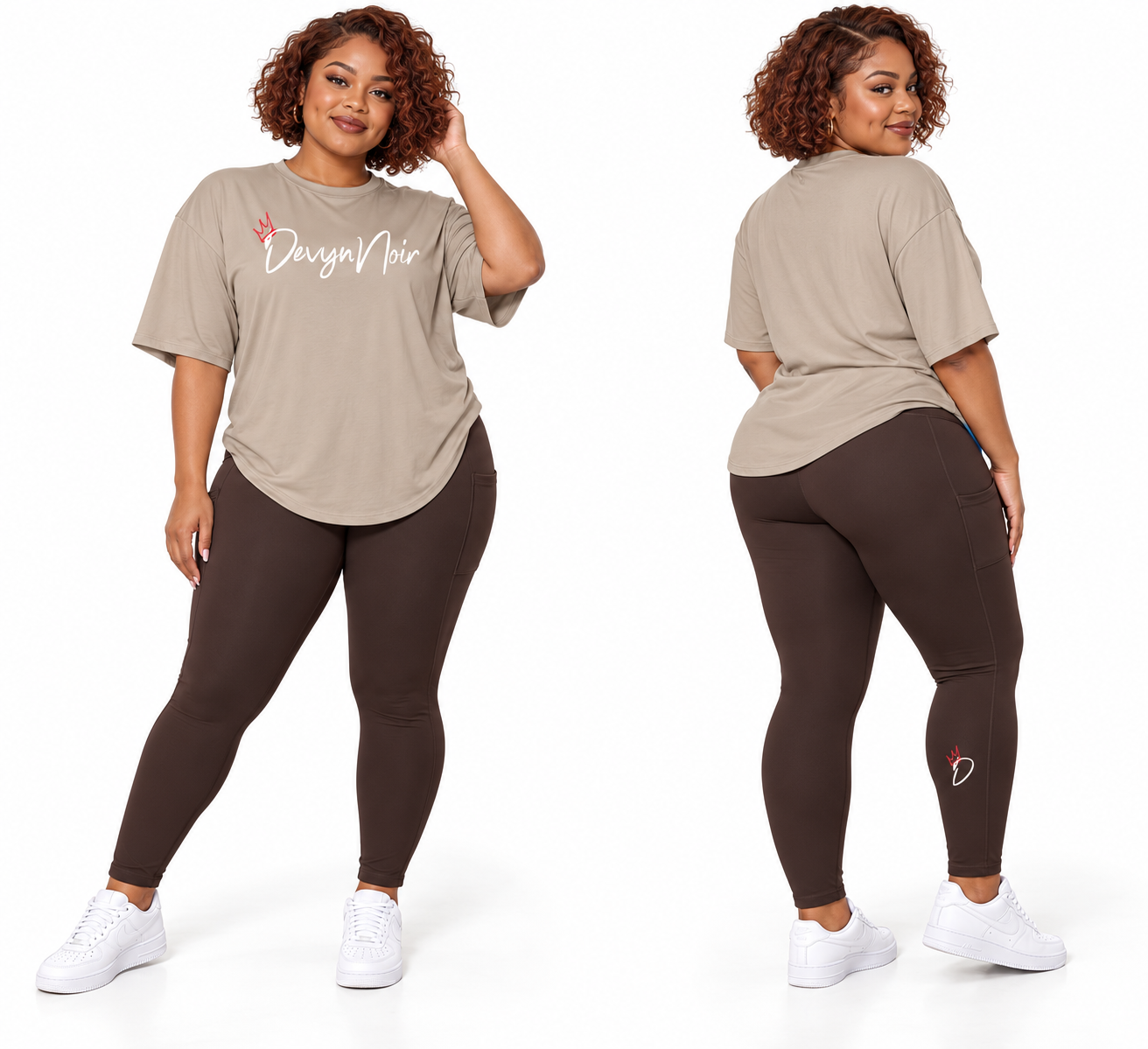 Devyn Noir Butter Soft Legging Set