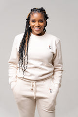 Devyn Noir Unisex Crewneck Sweatshirt