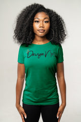 Devyn Noir Women Slim Tee